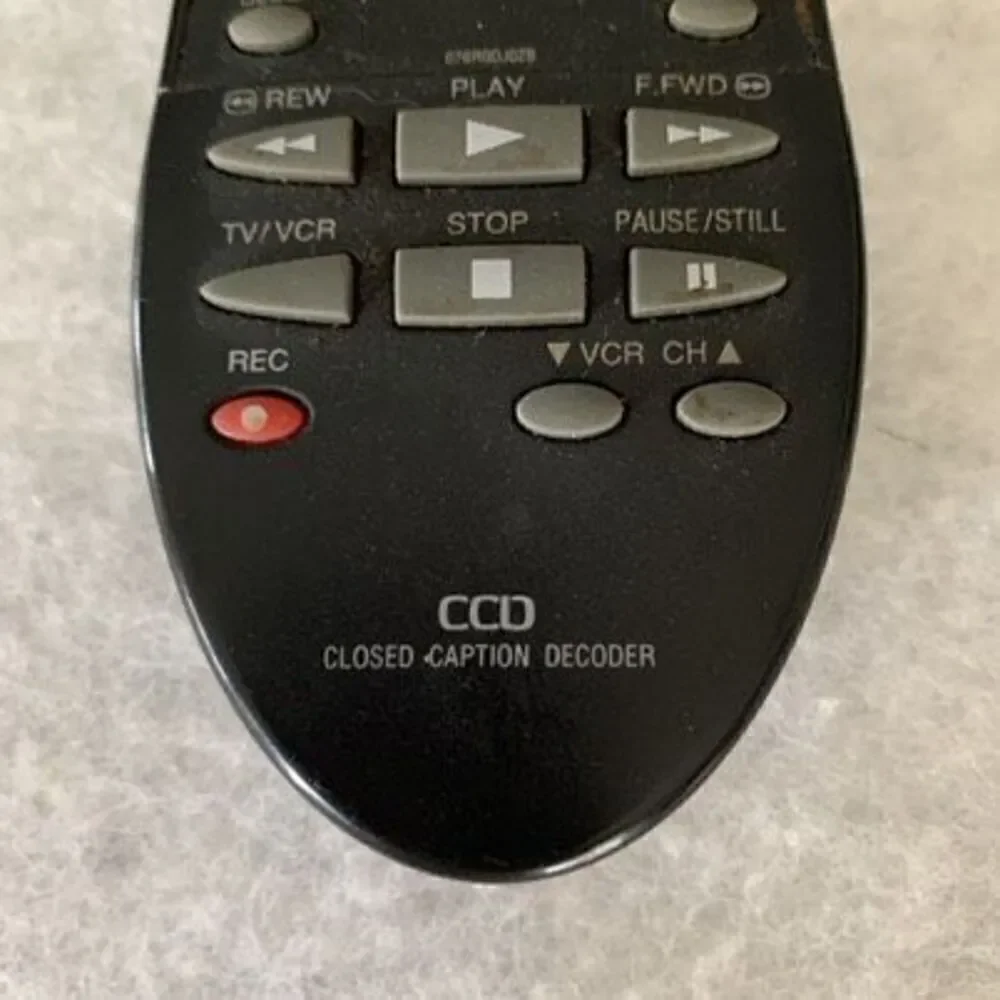CCD Closed Caption Decoder Remote Control *Tested*